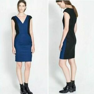 Zara Basic Royal Blue and Black